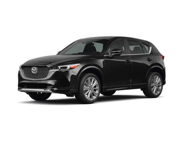2025 Mazda CX-5 2.5 Turbo Signature, front three-quarter view, paint 1 of 8