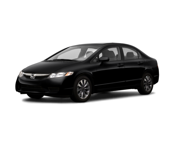 2009 Honda Civic LX-S, front three-quarter view, paint 1 of 8