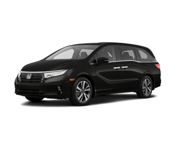2023 Honda Odyssey Touring, front three-quarter view, paint 1 of 8
