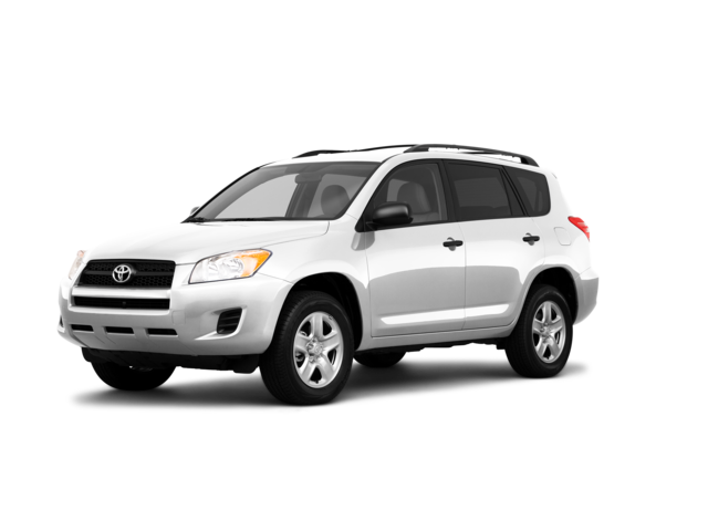2010 Toyota RAV4 Base, front three-quarter view, paint 1 of 8