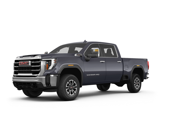 2026 GMC Sierra 3500 HD SLT, front three-quarter view, paint 1 of 6
