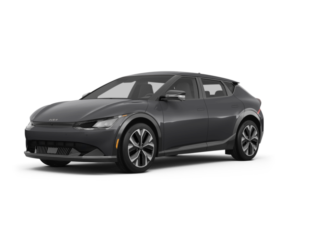 2022 Kia EV6 Light, front three-quarter view, paint 1 of 3