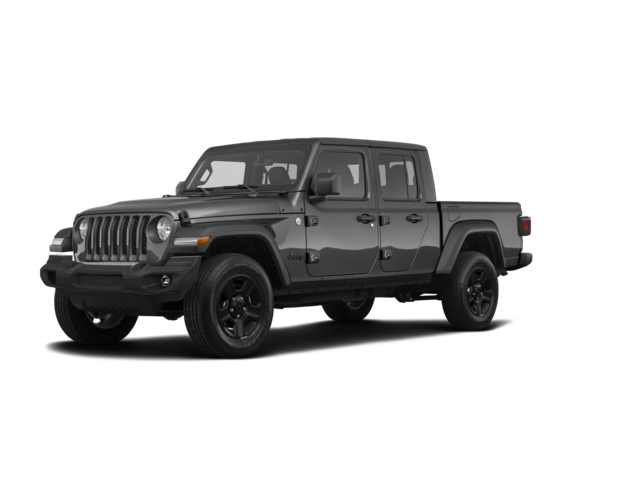 2020 Jeep Gladiator Sport, front three-quarter view, paint 1 of 8