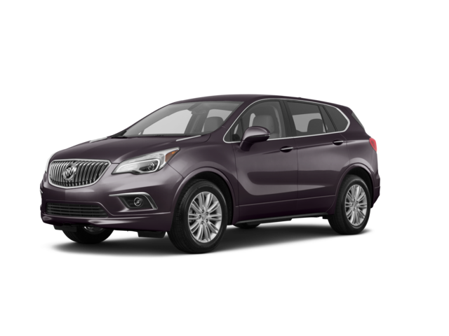 2018 Buick Envision Preferred, front three-quarter view, paint 1 of 6