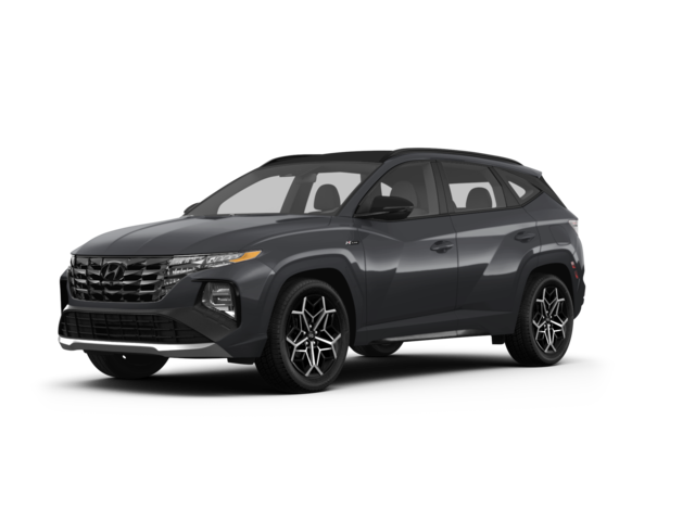 2023 Hyundai Tucson N Line, front three-quarter view, paint 1 of 8