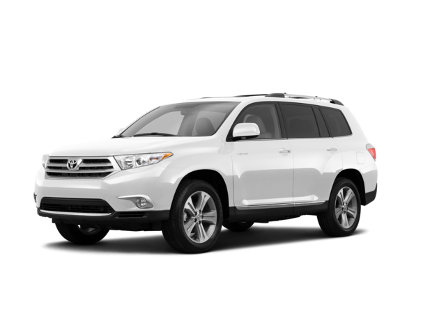 2011 Toyota Highlander Base, front three-quarter view, paint 1 of 8
