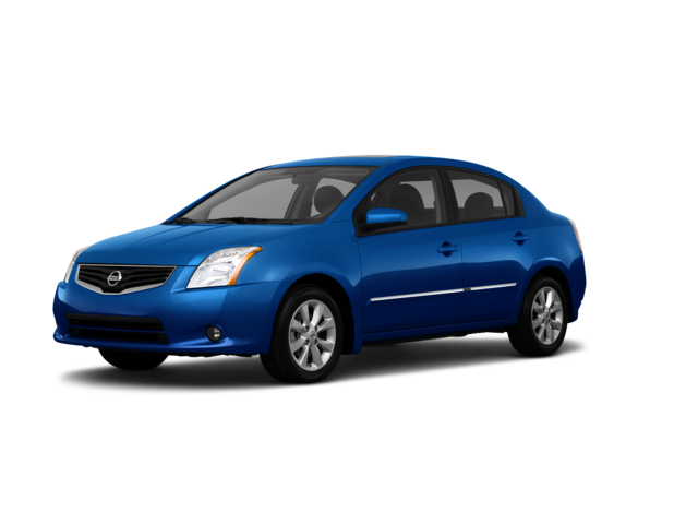 2010 Nissan Sentra 2.0 SL, front three-quarter view, paint 1 of 8
