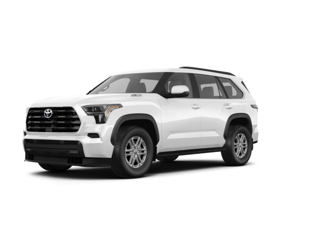 2023 Toyota Sequoia SR5, front three-quarter view, paint 1 of 8