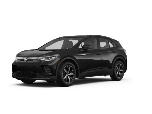 2023 Volkswagen ID.4 S, front three-quarter view, paint 1 of 8