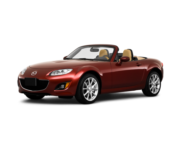 2010 Mazda MX-5 Miata Sport, front three-quarter view, paint 1 of 6
