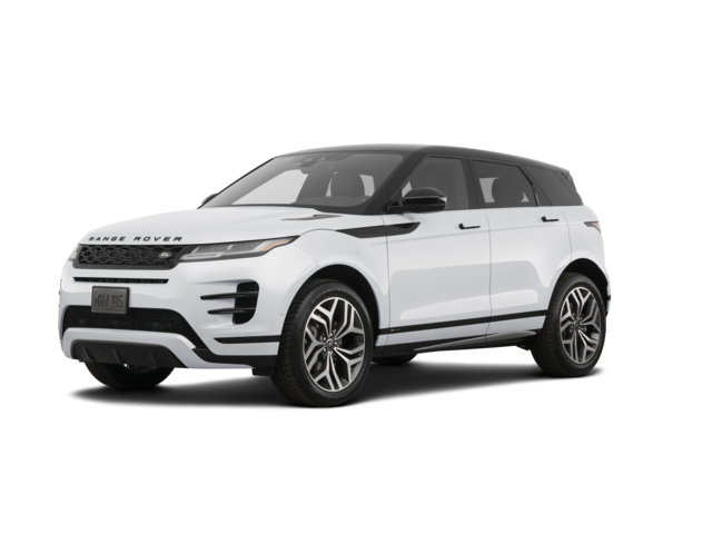 2020 Land Rover Range Rover Evoque R-Dynamic SE, front three-quarter view, paint 1 of 8