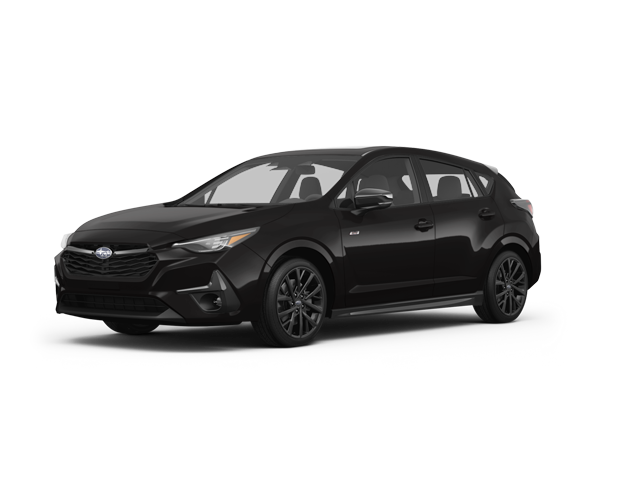 2025 Subaru Impreza RS, front three-quarter view, paint 1 of 7