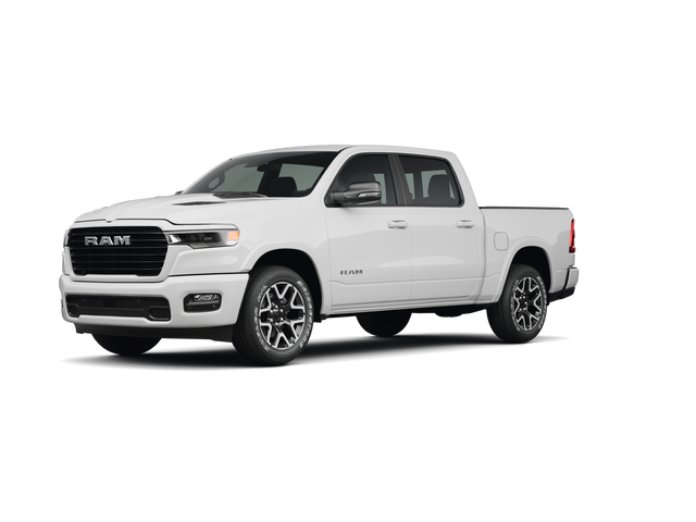 2025 Ram 1500 Laramie, front three-quarter view, paint 1 of 8