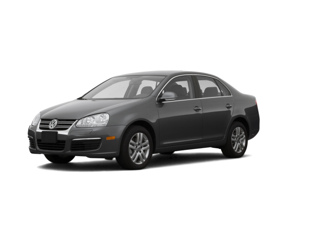 2007 Volkswagen Jetta Base, front three-quarter view, paint 1 of 8