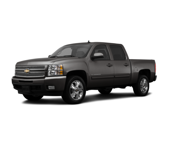 2013 Chevrolet Silverado 1500 LTZ, front three-quarter view, paint 1 of 8