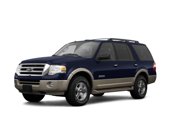 2008 Ford Expedition Eddie Bauer, front three-quarter view, paint 1 of 6