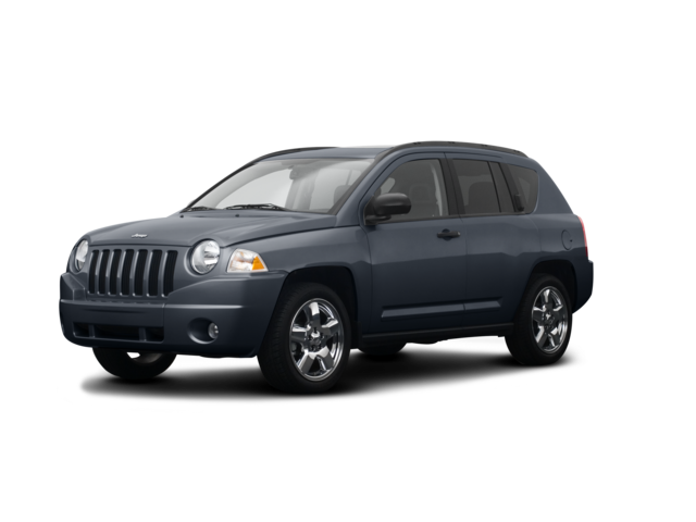 2008 Jeep Compass Sport, front three-quarter view, paint 1 of 8