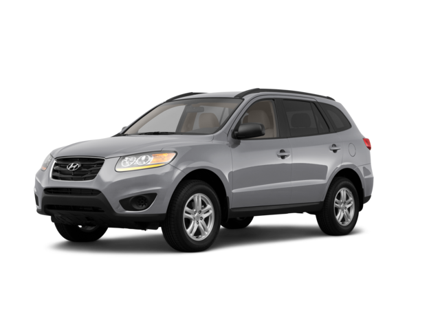 2011 Hyundai Santa Fe GLS, front three-quarter view, paint 1 of 8