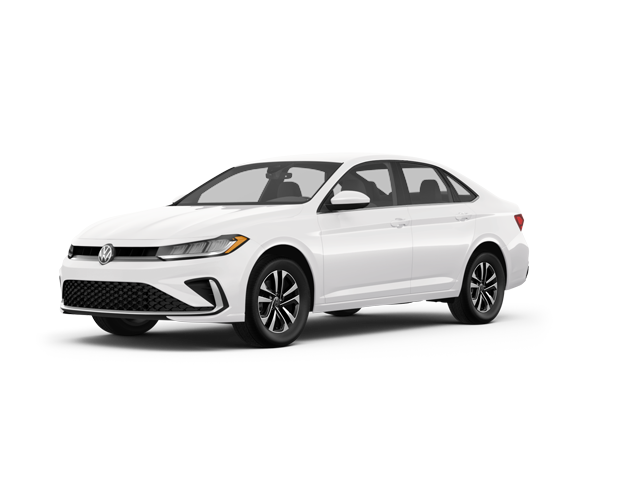 2025 Volkswagen Jetta S, front three-quarter view, paint 1 of 5