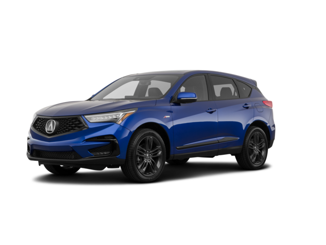 2020 Acura RDX SH-AWD, front three-quarter view, paint 1 of 8