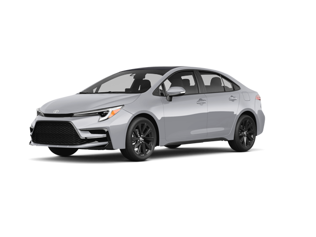 2026 Toyota Corolla XSE, front three-quarter view, paint 1 of 8