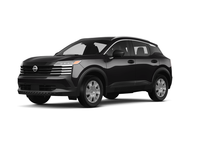 2026 Nissan Kicks S, front three-quarter view, paint 1 of 5