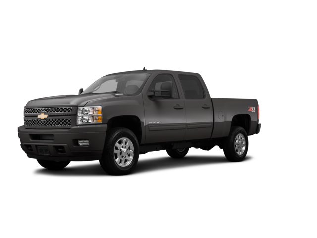 2013 Chevrolet Silverado 2500 HD LTZ, front three-quarter view, paint 1 of 8