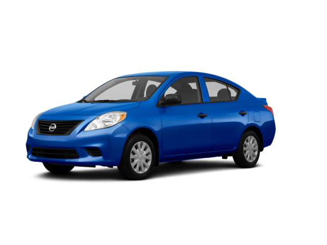 2014 Nissan Versa 1.6 S Plus, front three-quarter view, paint 1 of 8