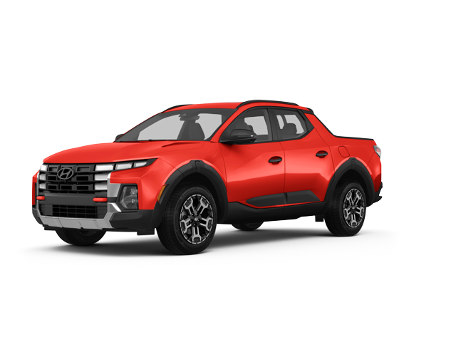 2025 Hyundai Santa Cruz XRT, front three-quarter view, paint 1 of 8