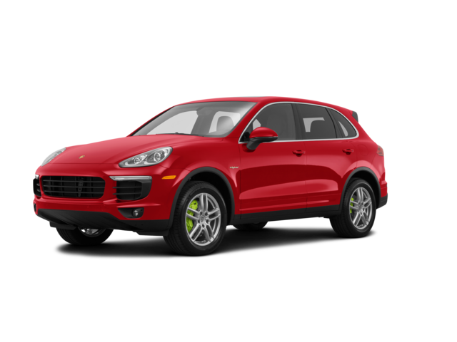 2015 Porsche Cayenne S E-Hybrid, front three-quarter view, paint 1 of 8