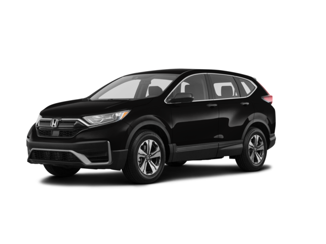 2021 Honda CR-V LX, front three-quarter view, paint 1 of 8