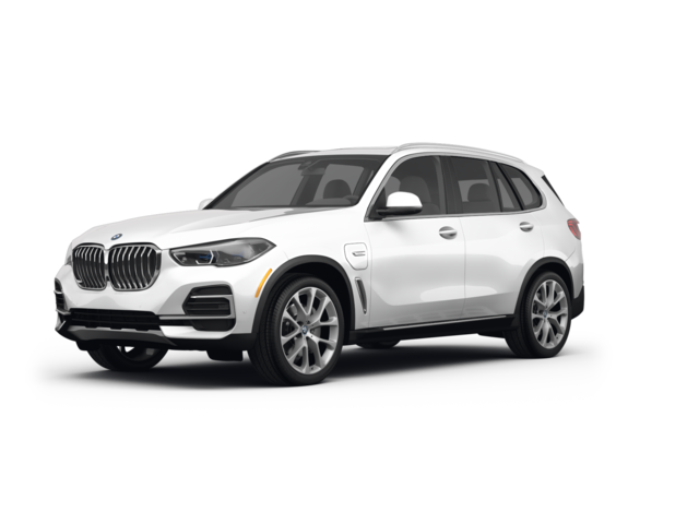 2023 BMW X5 xDrive45e, front three-quarter view, paint 1 of 8