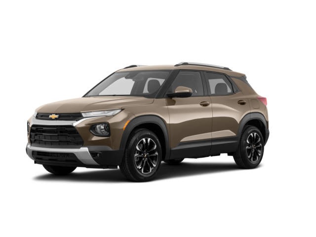 2022 Chevrolet Trailblazer LT, front three-quarter view, paint 1 of 7
