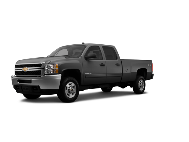 2012 Chevrolet Silverado 2500 HD LT, front three-quarter view, paint 1 of 8