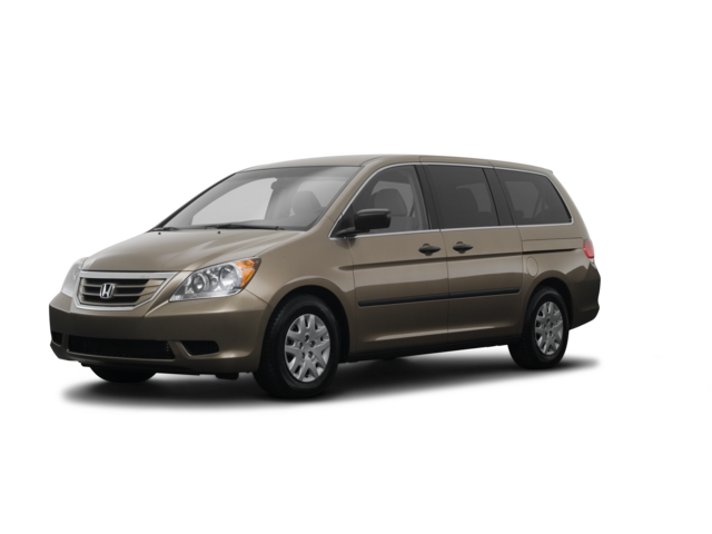 2008 Honda Odyssey LX, front three-quarter view, paint 1 of 6