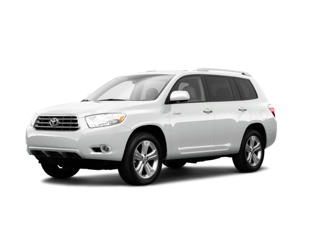 2009 Toyota Highlander Limited, front three-quarter view, paint 1 of 8