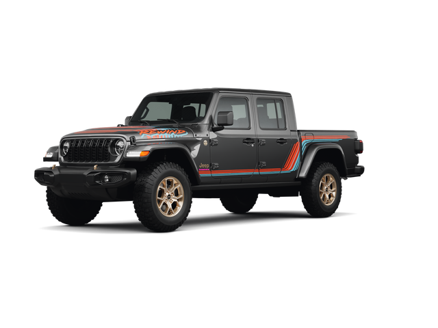 2026 Jeep Gladiator Rewind, front three-quarter view, paint 1 of 7