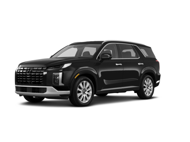 2024 Hyundai Palisade SEL, front three-quarter view, paint 1 of 7