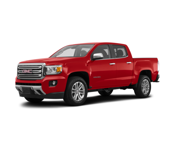 2017 GMC Canyon SLT, front three-quarter view, paint 1 of 8