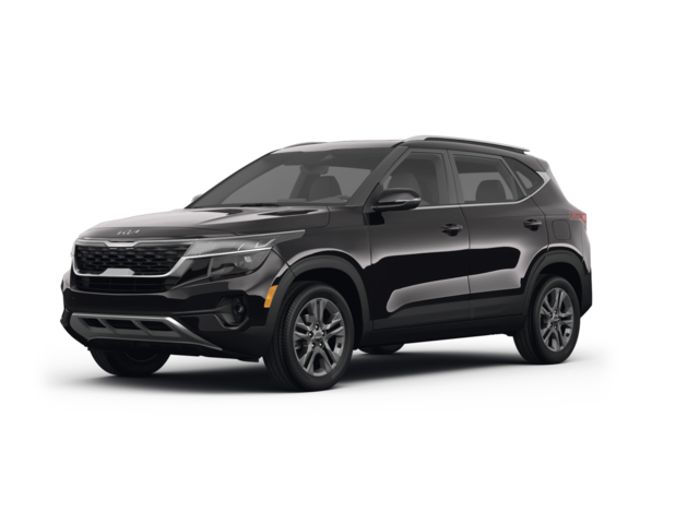 2022 Kia Seltos S, front three-quarter view, paint 1 of 8