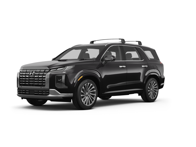 2025 Hyundai Palisade Calligraphy, front three-quarter view, paint 1 of 7