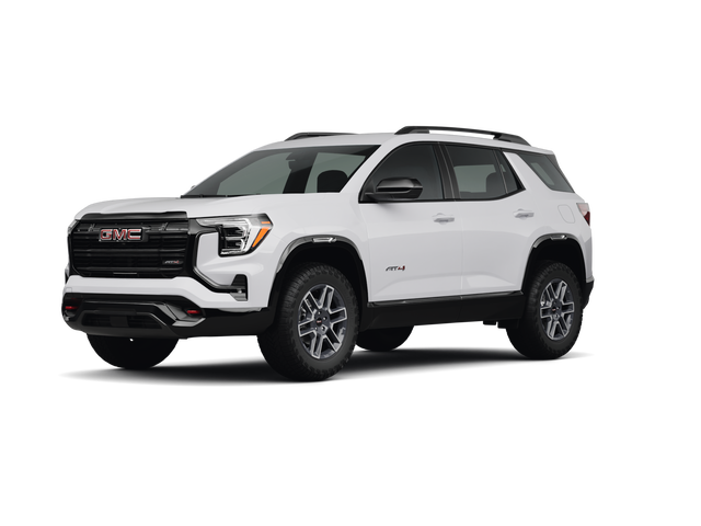 2026 GMC Terrain AT4, front three-quarter view, paint 1 of 8