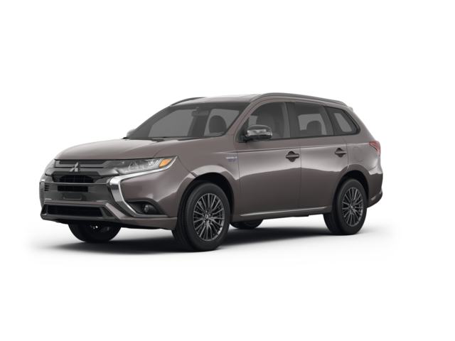 2022 Mitsubishi Outlander PHEV SEL, front three-quarter view, paint 1 of 7