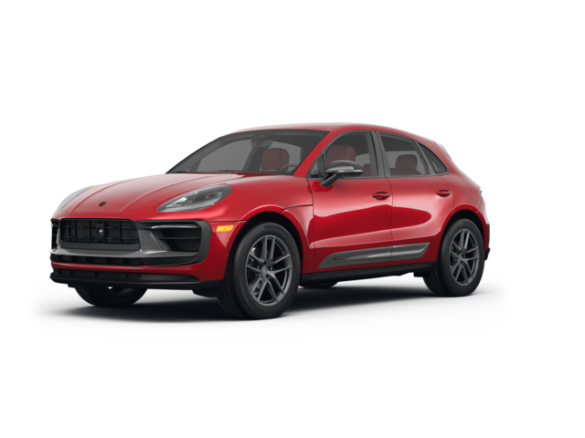 2023 Porsche Macan T, front three-quarter view, paint 1 of 8