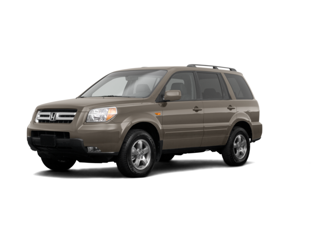 2008 Honda Pilot Value Package, front three-quarter view, paint 1 of 8