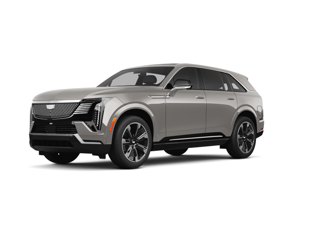 2026 Cadillac Escalade IQ Premium Luxury, front three-quarter view, paint 1 of 8