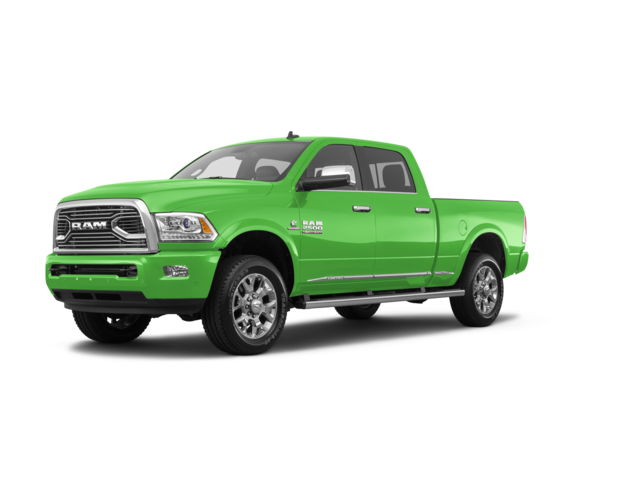 2018 Ram 2500 Limited, front three-quarter view, paint 1 of 8