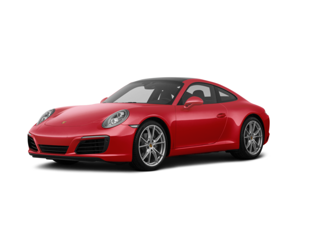 2018 Porsche 911 Carrera, front three-quarter view, paint 1 of 8