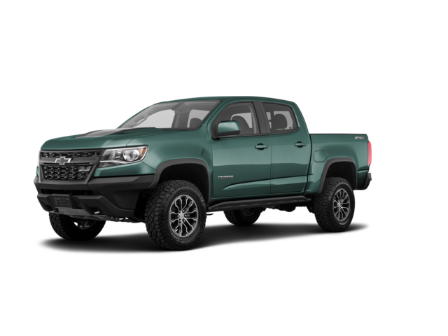 2020 Chevrolet Colorado ZR2, front three-quarter view, paint 1 of 8