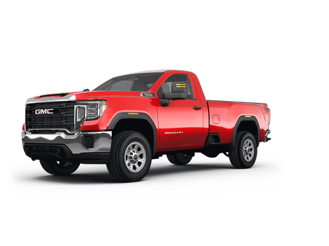 2022 GMC Sierra 3500 HD AT4, front three-quarter view, paint 1 of 6